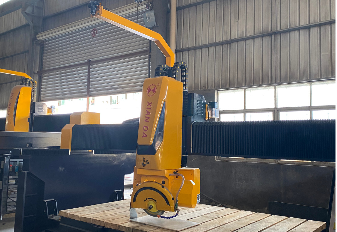 380V Voltage Stone Processing Machine Bridge Saw Cutting Machine with 350-600mm Cutting Blade Diameter