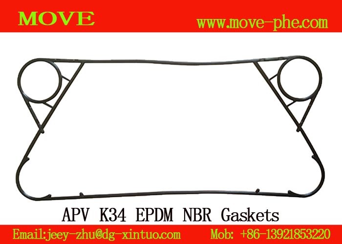 Aftermarket Heat Exchanger Plate&Gasket replacement APV Q030D,Q030E,Q055E,SR1,SR2 NBR/EPDM plate heat exchanger gaskets
