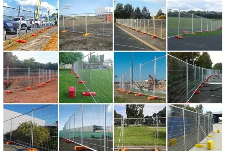 Removable Event Fence Panel Construction Site Mobile Fencing