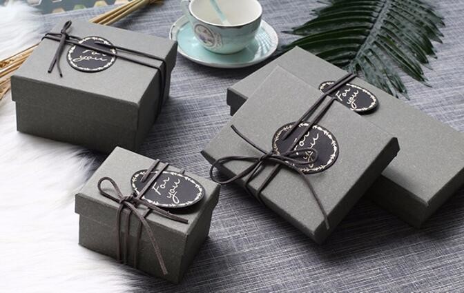 custom luxury matte black flip top box cardboard paper gift box with ribbon blister for red wine packaging box bagease