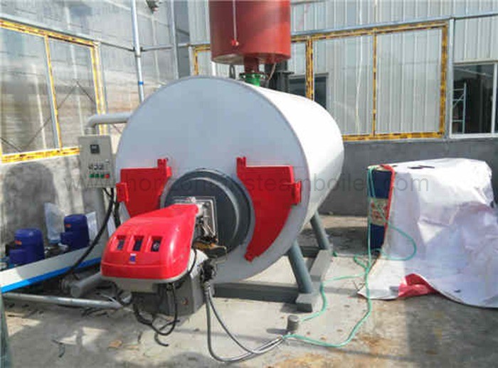 Heavy Duty Oil Fired Steam Boiler Building Center Heating Usage 3 Ton