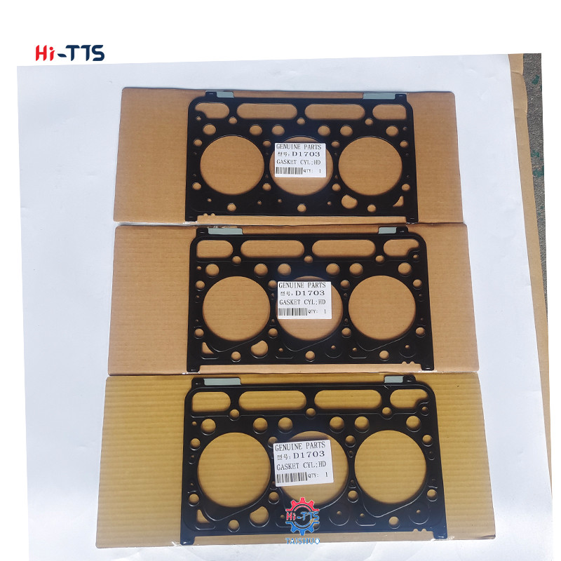 Cylinder Head Gasket D1703 Metal 1G750-03312 For Engine Parts Gasket Cylinder Head