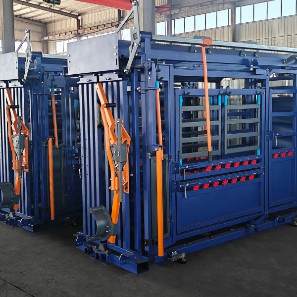 Heavy Duty Bail With Dual Locking Mechanism Cattle Crush For Farm