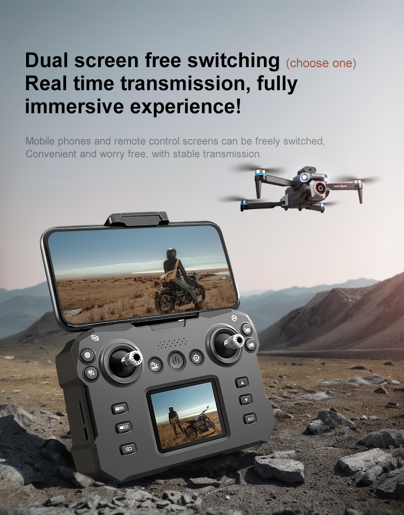 K6 Max Drone Wifi Foldable Remote Control Helicopter Perfect for Thrilling RC Dron Toy Gifts