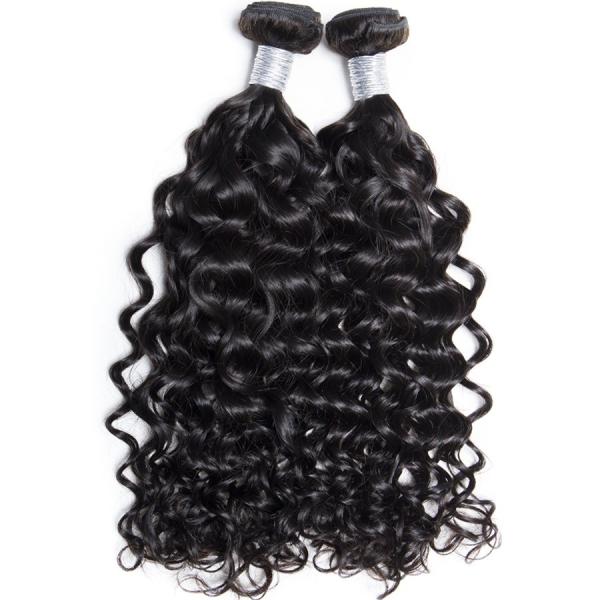 Durable Virgin Human Brazilian Hair Weave Bundles Extension No Smell No
