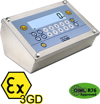 Table 22 Zones Weighing Scale Indicator For ATEX 2