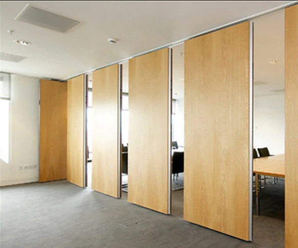 Soundproof Movable Partition Wall / No Floor Track Movable Room Dividers