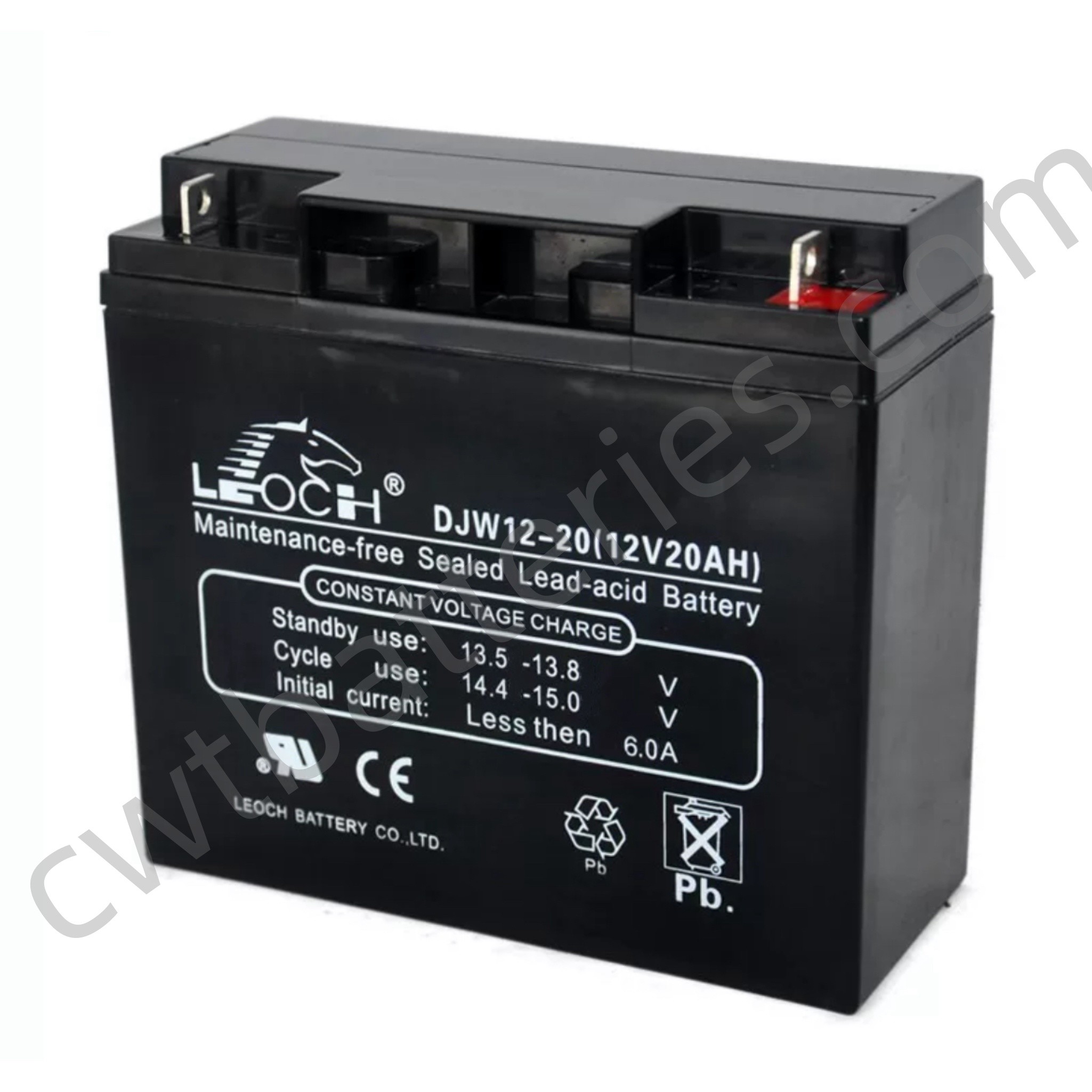 SLA AGM Valve Regulated Lead Acid Vrla Batteries Maintenance Free 12V 20AH LEOCH DJM12-20