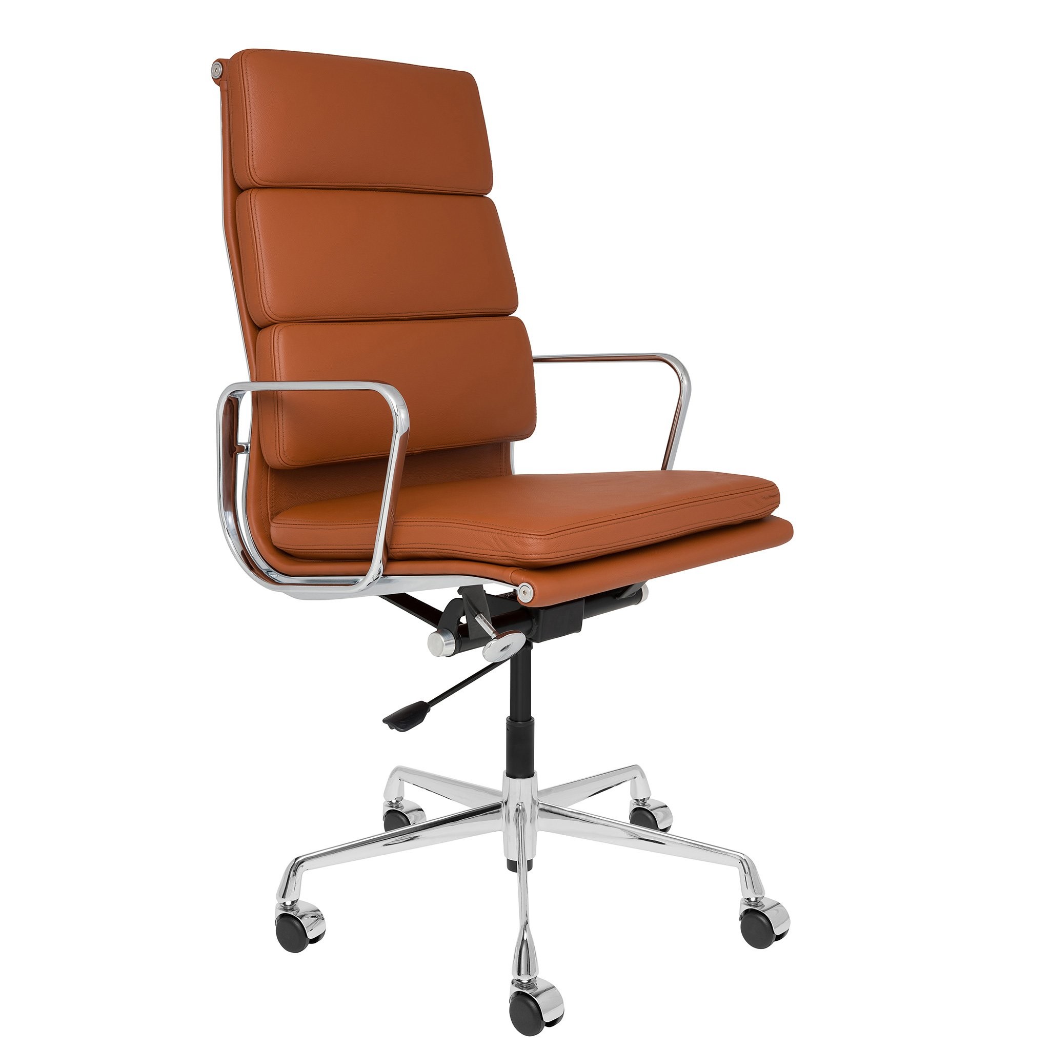High Back Soft Pad Office Manager Chair Modern Leather Senior Chair