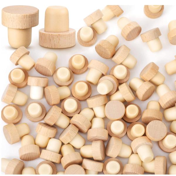 Custom T-shaped Reusable Wine Corks for Wine Stoppers Acceptable Customer's Logo