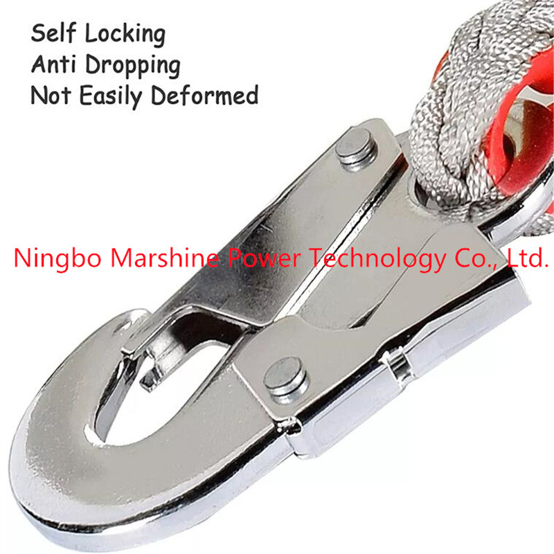 Insulated Webbing Inertial Fall Arrester Kit High-Altitude Roof Construction Projects