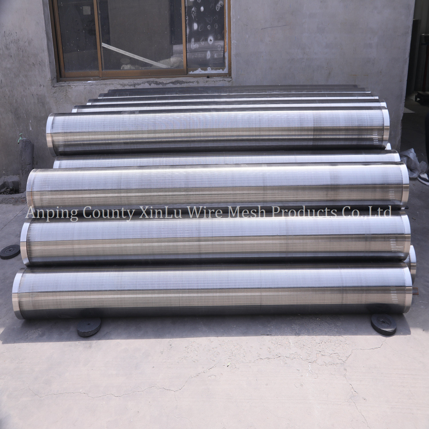 Polishing Stainless Steel Stainless Steel 2207 Wedge Wire API Screen Tube