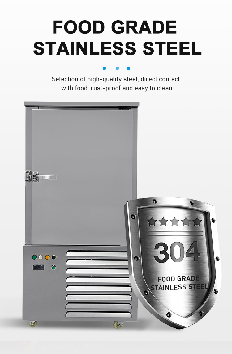 Mobile Cryogenic Commercial Blast Freezer For Plate Freezing And Eco Friendly