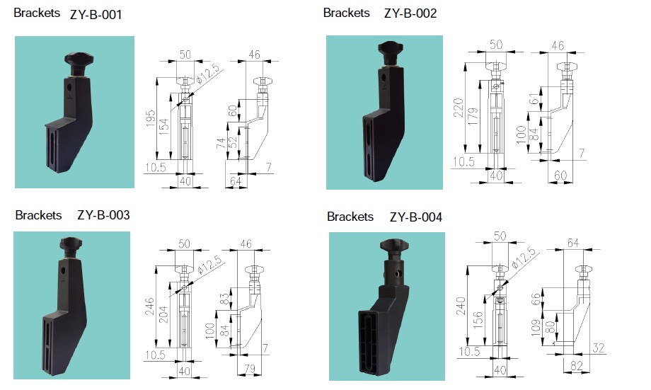 side brackets