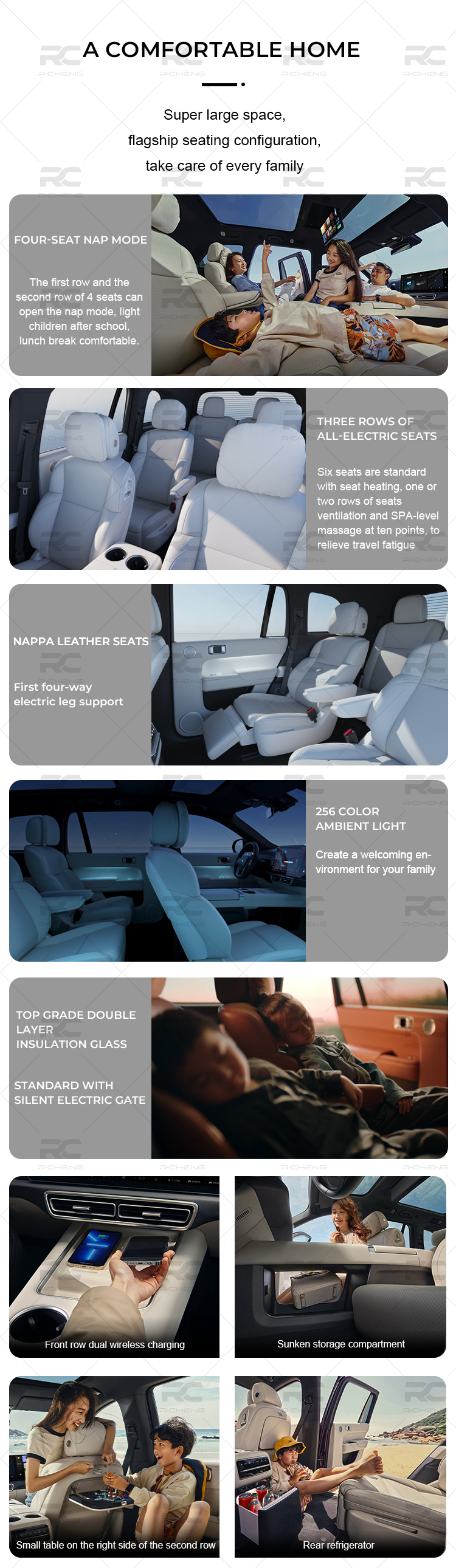 Hot Selling High Level Hybrid Car Lixiang L9 Hybrid Petrol Suv From China Li Auto Leading Ideal Vehicle Wholesaler