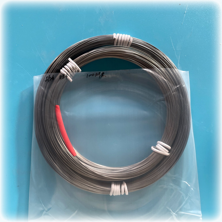 Diameter 0.5mm Tungsten Rhenium Thermocouple Wire Pickled Surface