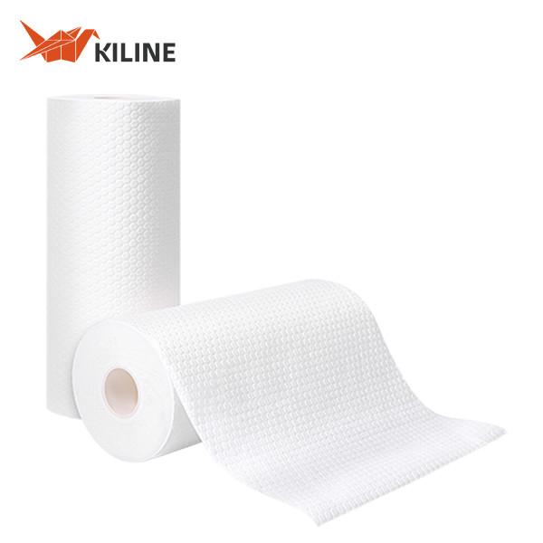 Oil Absorbing Disposable Cleaning Cloths Kitchen Dish Towels PP Wood Pulp