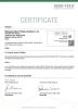 Mianyang Jialian printing and dyeing Co., Ltd. Certifications