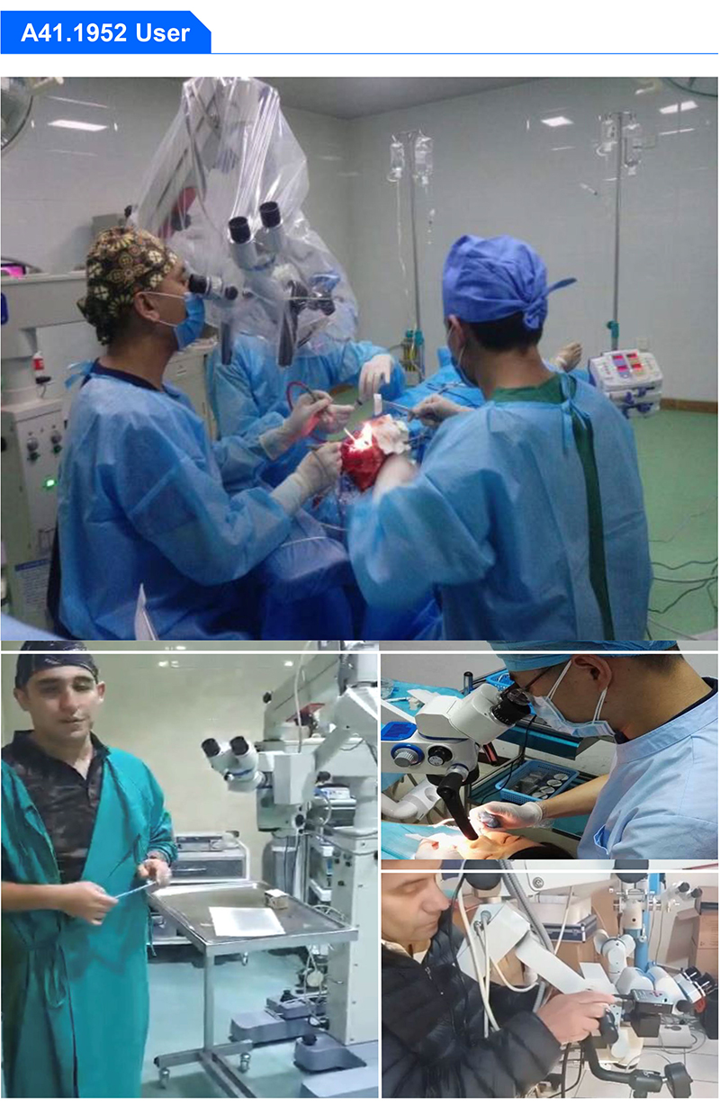 Opto Edu A41.1952 Operating Microscope Neurosurgery Brain Surgery Ent Dual Head