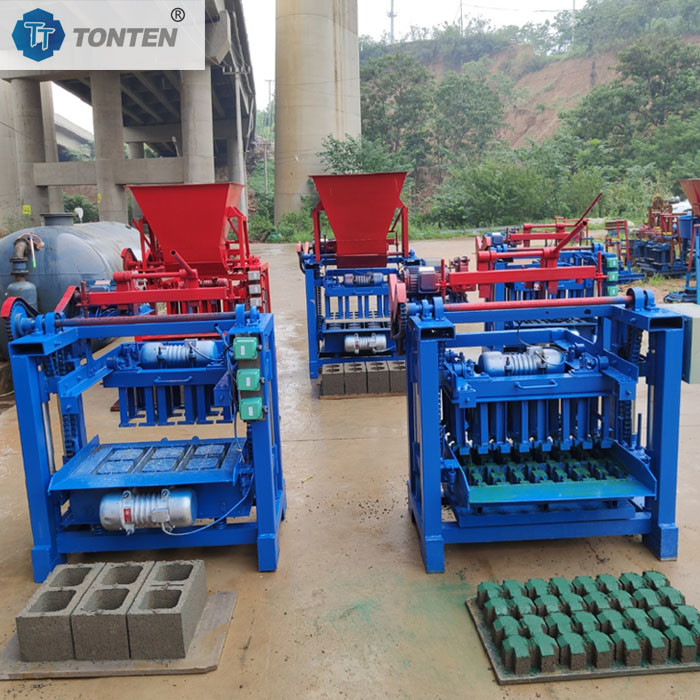 Cement Concrete Block Diesel Brick Making Machine Brick Paver Machine