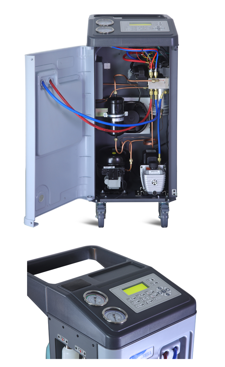 R134a Automobile A/C Freon Recycling aircon AC Refill Machine for 4S shop
