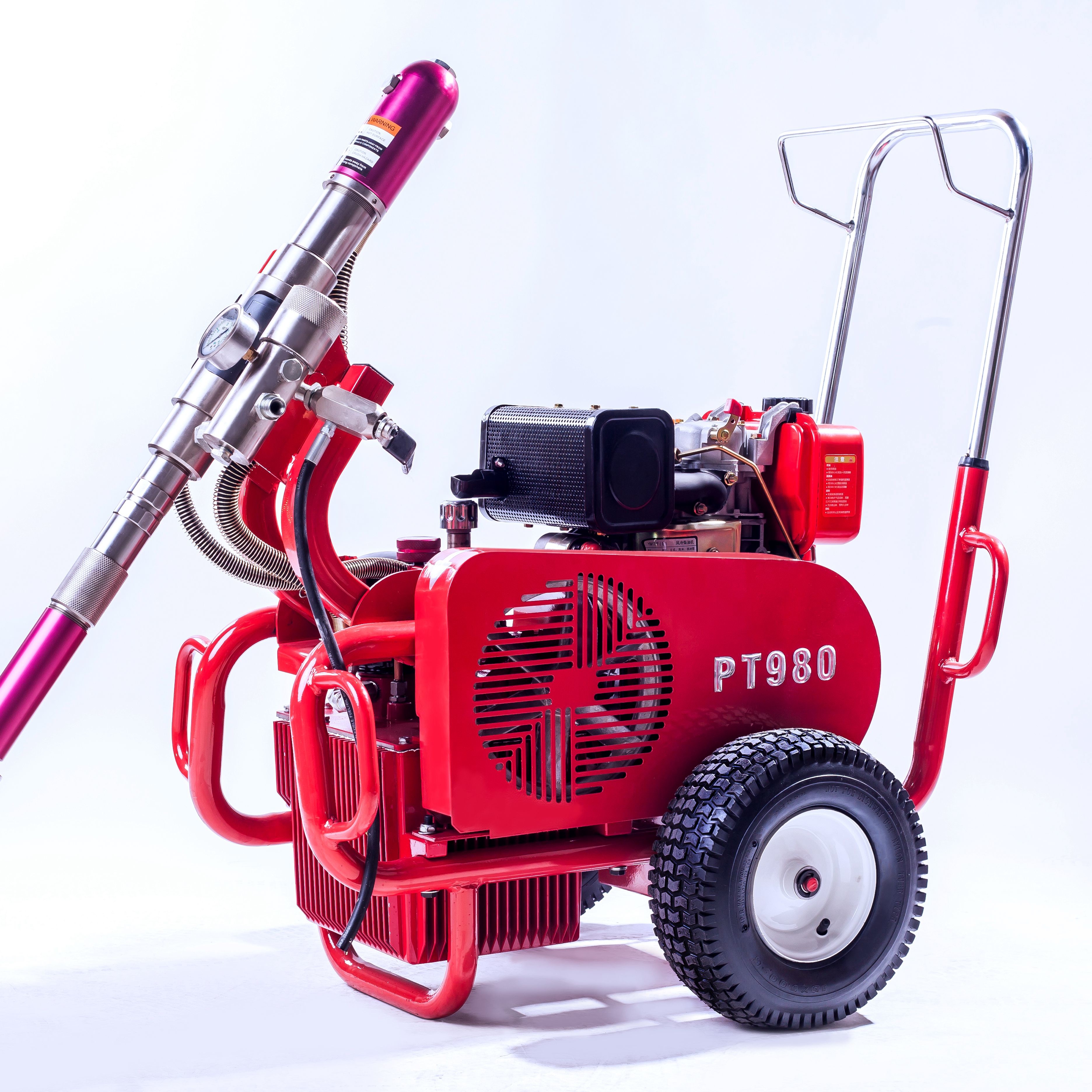 Bituminous / Putty Airless Paint Spraying Equipment With 250Bar Pressure
