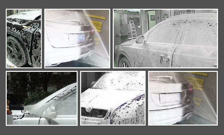 1 L Bottom Pump Foam Sprayer For Car Soap Foam Gun Customized Size