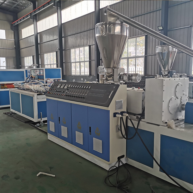 PVC Profile Extrusion Machine for PVC Door Frame with Automatic Temperature Controlling