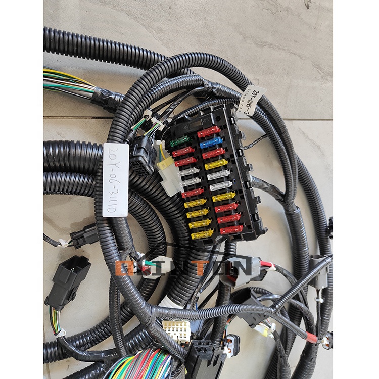 20Y-06-31110 Excavator Internal Wire Harness for PC200-7 PC220-7 Wiring Harness