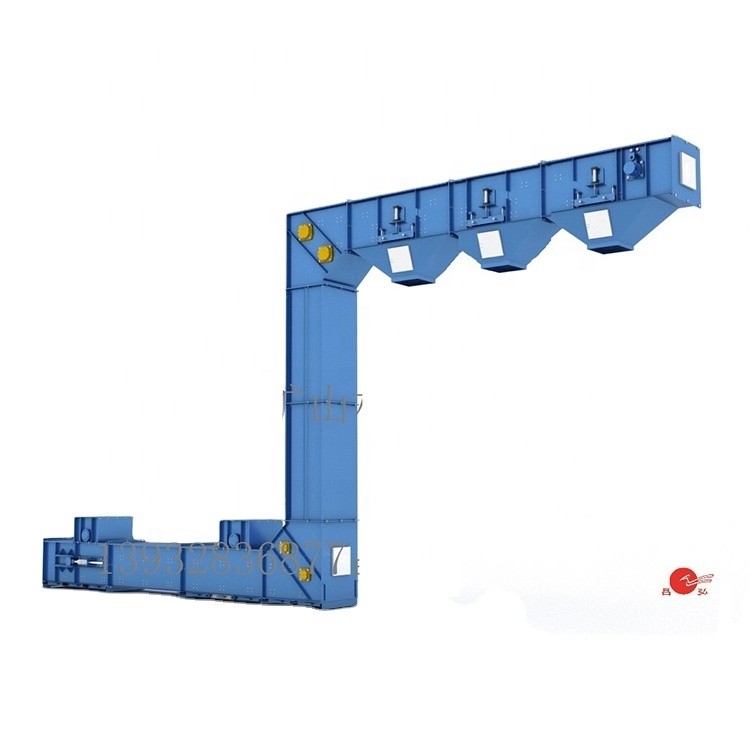 304 SS Cocoa Beans Food Grade Bucket Elevator With 35L Bucket Volume
