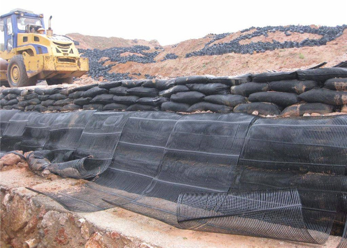Road Reinforcement Black High Strength HDPE Plastic Mesh