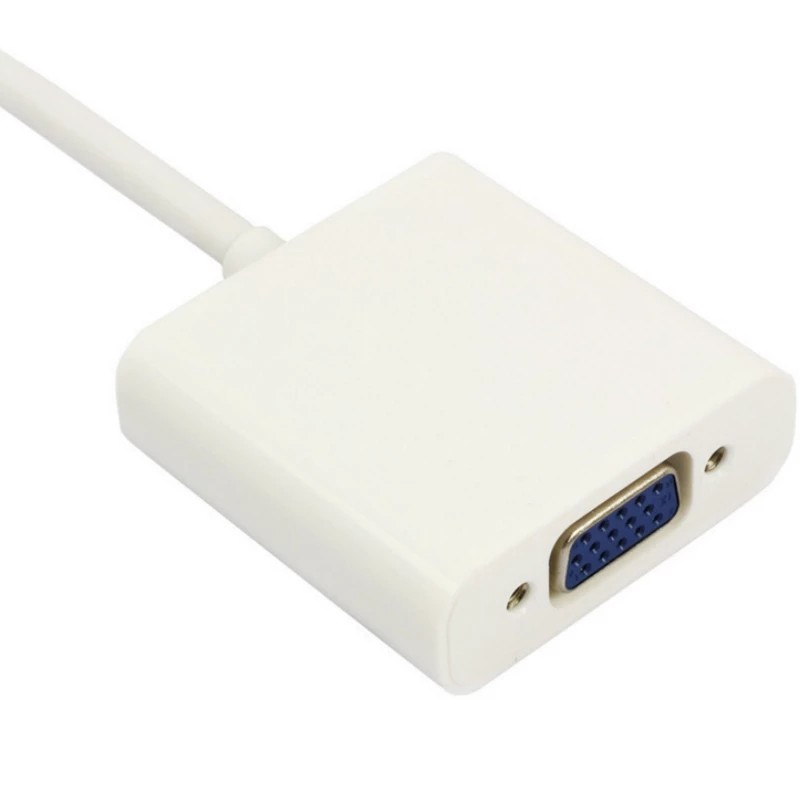 1080P HDMI To VGA Adapter OFC Digital To Analog Converter Cable For Xbox PS4