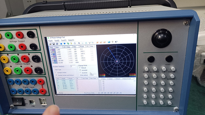 Protection Relay Test Set Xzh Test 6 Phase Relay Calibrator Microcomputer Relay Tester