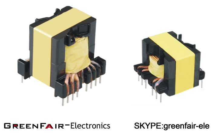 Litz Wire Vertical Electronic Power Transformer PQ27 Corestable Big Power Current