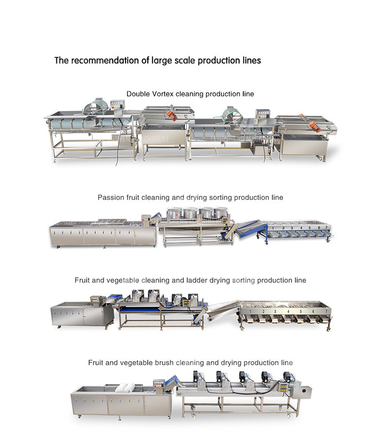 85KG 0.55KW Small vegetable does not cover an area of fruit and vegetable ozone washing machine hot washing machine