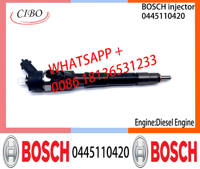 BOSCH 0445110420 0445110502 Common fuel Injector 0445110420 0445110502 for Diesel engine