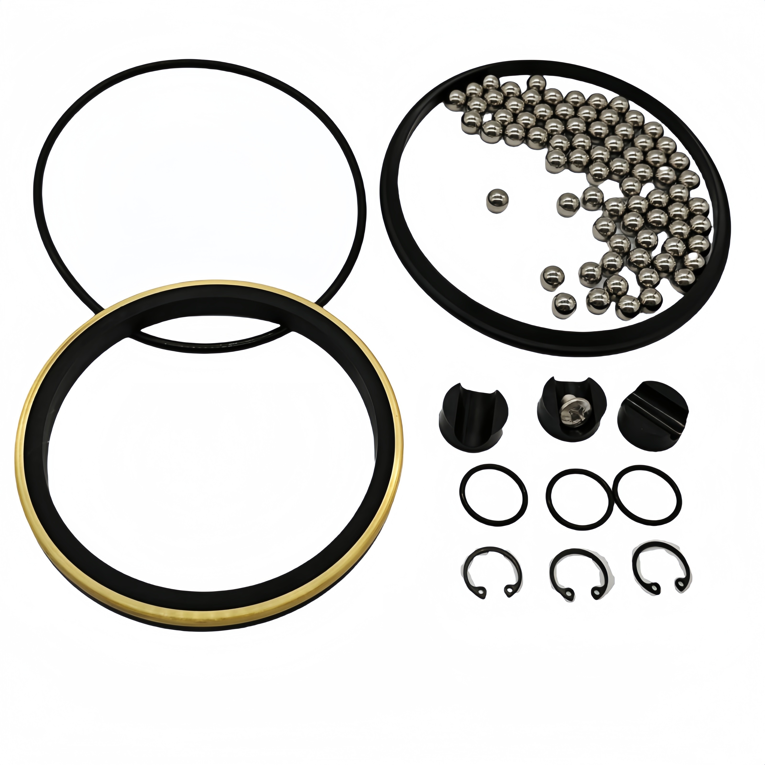2.875 Inches Rubber Swab Cups For Swabbing With Aluminum Core