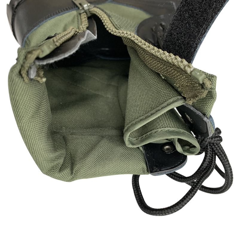 Comfortable Men's Green Hiking Boots with Durable Rubber Sole and Oxford Leather