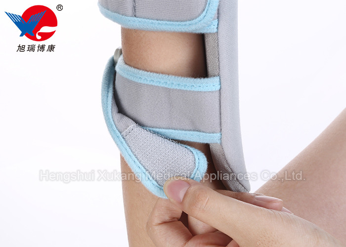 Breathable Fabric Wrist Support Brace , Gray M / L Adjustable Wrist Support