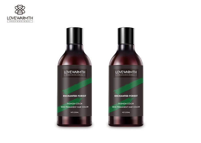 Enchanted Forest Home Semi Permanent Hair Dye , No Peroxide Hair Colour Highlights