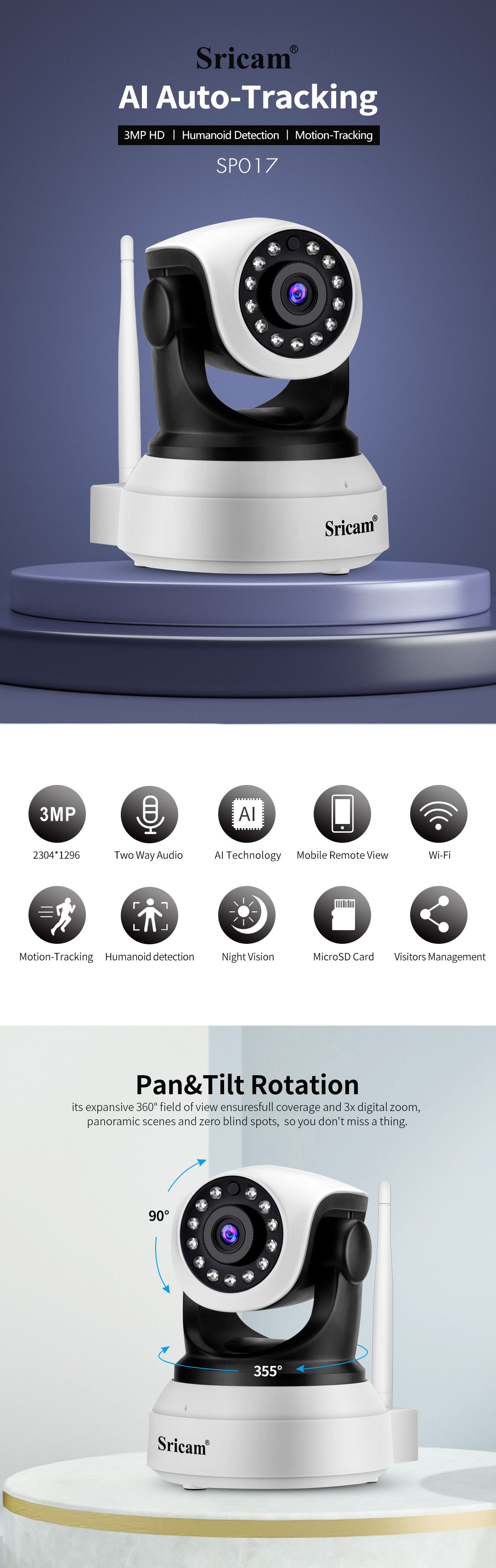 OEM ODM Surveillance Product Cctv Smart Wifi Home Security Indoor Camera Systems