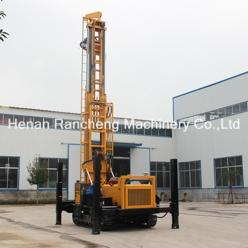 RCF500C Crawler Mounted Hydraulic Water Well Drill Rig 500m Hydraulic Portable Drilling Machine