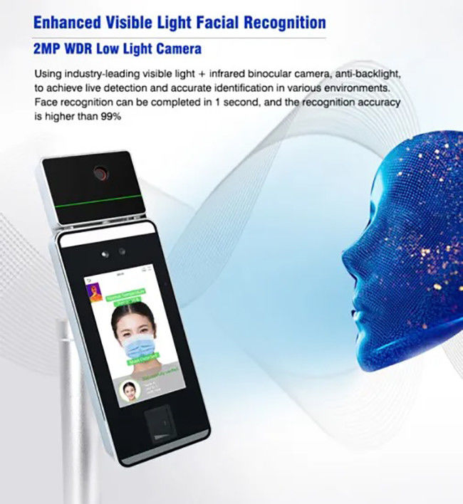 5" Touch Screen AI Thermal Imaging Camera With 900mhz CPU