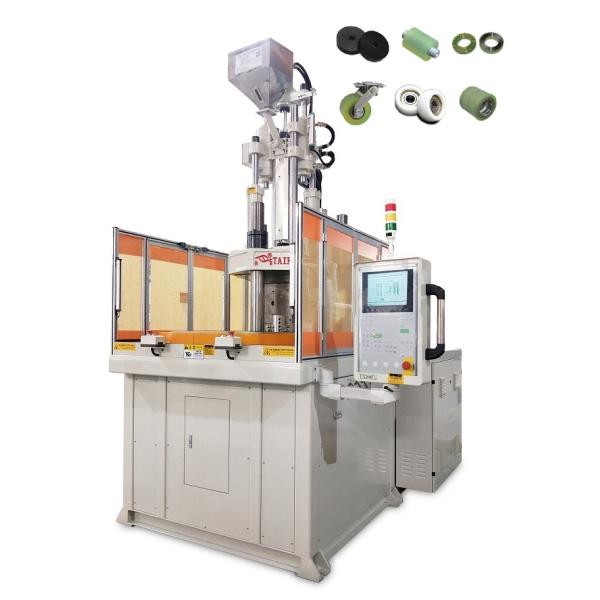 Vertical Rotary Table Plastic Pulley Injection Molding Machine 160 Ton
