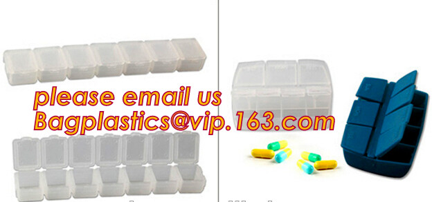 Premium 31 compartments plastic keyboard pill box for a month, Round Shape Pill box cheap candy color pill storage box w