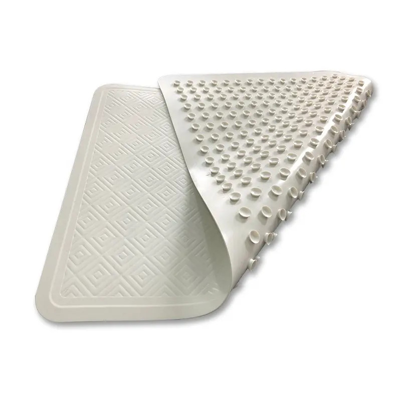 Thickened Silicone Bath Mat Lightweight Anti Slip Multiscene