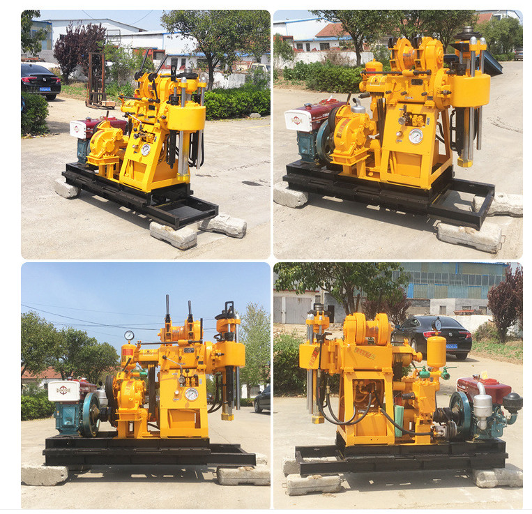 Four Wheel Basement Exploration Core Drill Rigs Drilling Rig For Geological