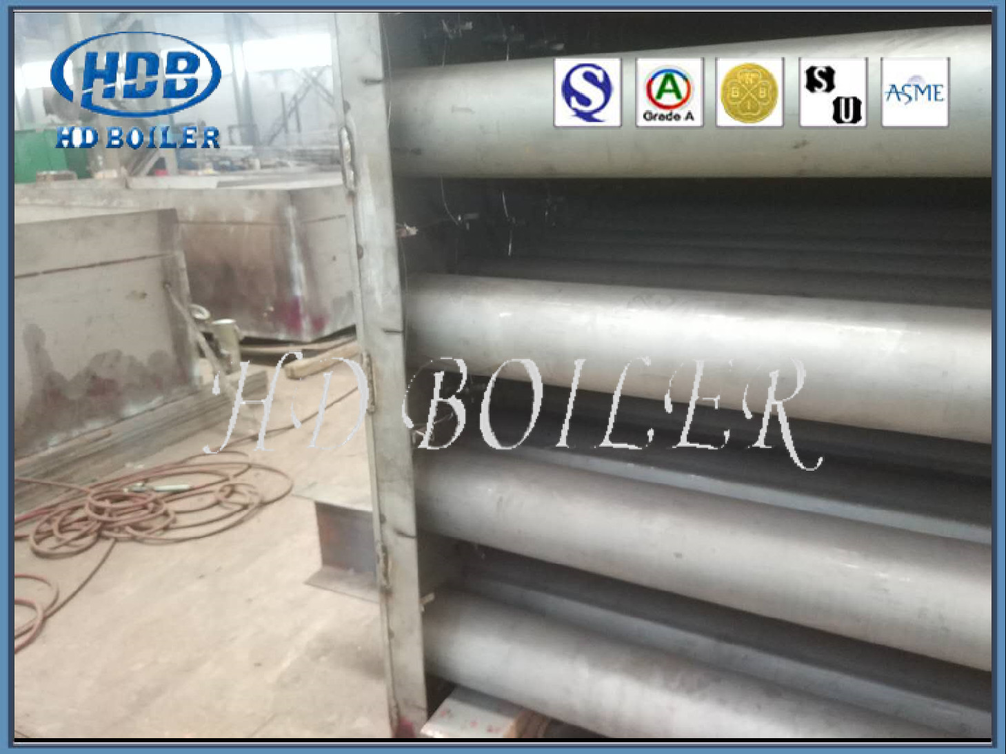 Boiler Air Preheater For Heat Exchange , Air Preheater In Thermal Power Plant