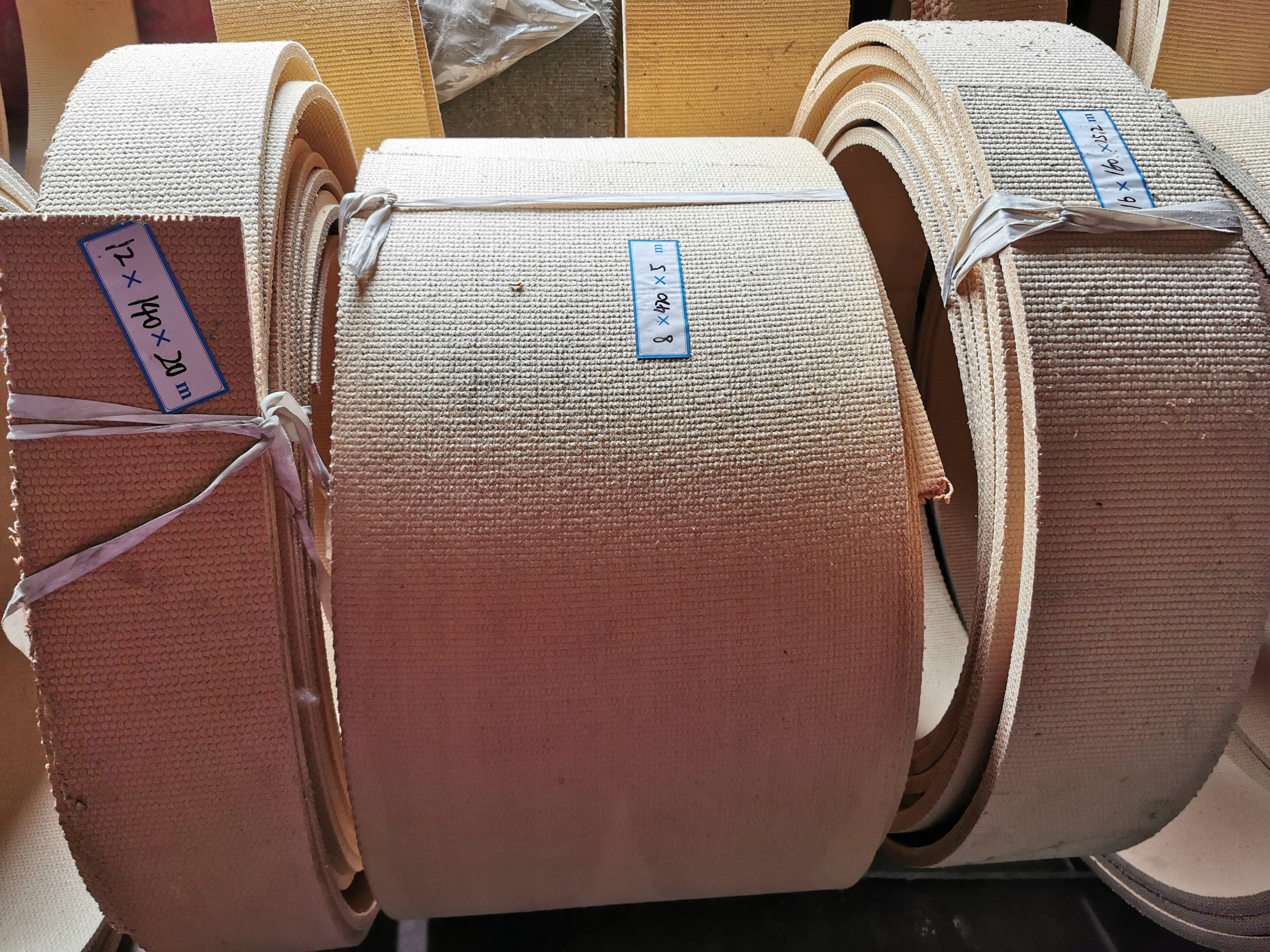 Nontoxic Resin Non Asbestos Woven Brake Lining For Tractor