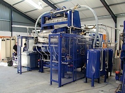 High Effective Egg Crate Making Machine , Egg Carton Press Machine 30kw